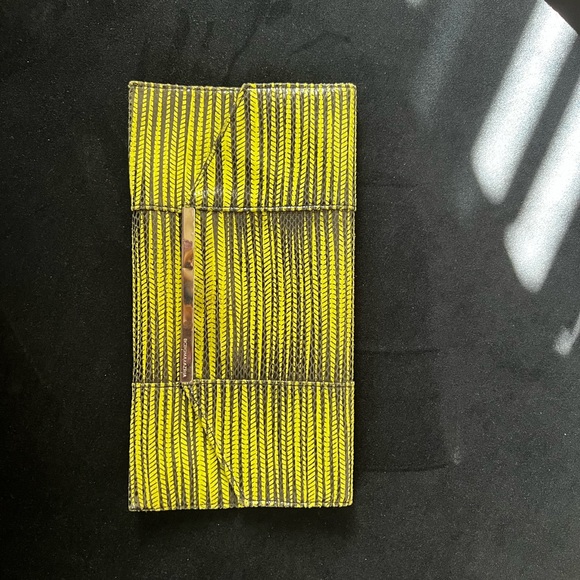 BcbgMaxAzria Snake Leather Clutch - Picture 2 of 6